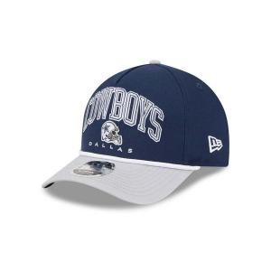Dallas Cowboys New Era Arch 9Forty Fitted Hat One Size Navy