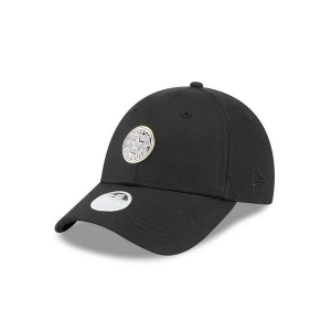 Women's Dallas Cowboys New Era Badge 9Forty Adjustable Hat One Size Black