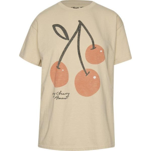Women's Junk Food Cherry Amour T-Shirt Large White