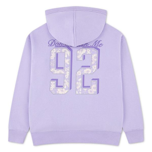 Girls' abercrombie kids Don't Rush Hoodie 5/6 Lavender