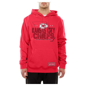 Kansas City Chiefs New Era State Hoodie Large Red