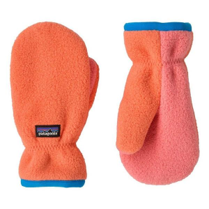 Patagonia Pita Pocket Mittens Baby 0/3 mo. Orange Peel