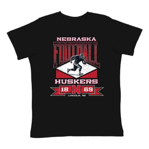 Nebraska Cornhuskers USCAPE Victory Kids' T-Shirt Large Black
