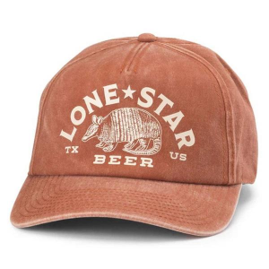 American Needle Lone Star Snapback Hat One Size TX Orange