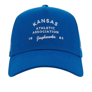 Kansas Jayhawks Huega House Association Adjustable Hat One Size Royal