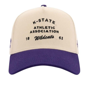 Kansas State Wildcats Huega House Association Adjustable Hat One Size White