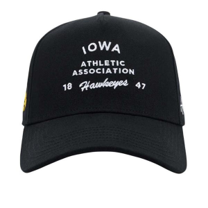 Iowa Hawkeyes Huega House Association Adjustable Hat One Size Black