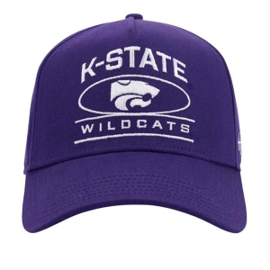 Kansas State Wildcats Huega House Crest Adjustable Hat One Size Purple