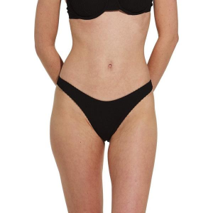 Women's damsel High Leg Swim Bottoms Juniors Small Black