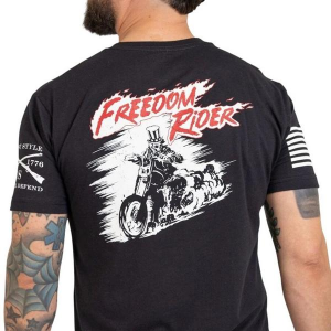 Grunt Style Freedom Rider T-Shirt Small Black