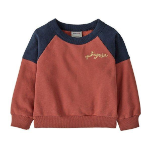Patagonia Wiggle Fitz Crewneck Sweatshirt Baby 12 mo. Potter Red
