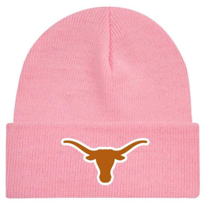 Texas Longhorns Legacy Athletic Cuffed Kids' Beanie One Size Pink