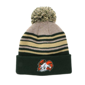 Colorado State Rams Legacy Holiday Pom Beanie One Size Forest