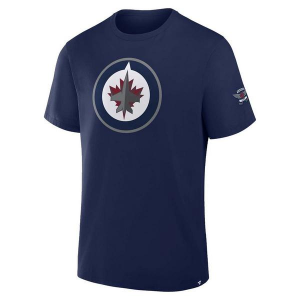 Winnipeg Jets Fanatics Hat Trick T-Shirt 2XLarge Navy