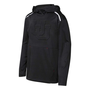 Utah Utes Genuine Stuff Kids Hoodie Medium Black