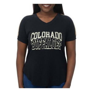 Colorado Buffaloes ZooZatZ Women's Hot Mama T-Shirt Medium Black