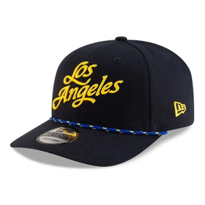 Kids' Los Angeles Rams New Era Rivalries 9SEVENTY Snapback Hat One Size Black