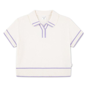Girls' abercrombie kids Pullover Sweater Collar 9/10 Jet Storm