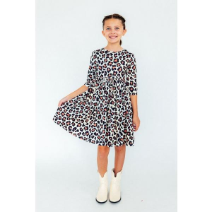 Girls' Mila & Rose Pocket Twirl Dress 2T Wild One