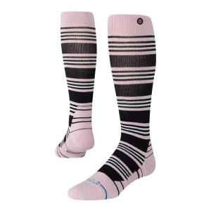 Women's Stance Medium Poly Ski & Snowboard Socks Mid Calf Snowboarding Socks Small Trailblazer/Lilac