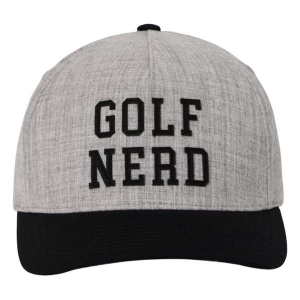 TravisMathew On Course Golf Snapback Hat One Size Heather Grey