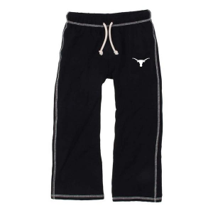 Wes and Willy Girls' Texas Longhorns French Sweatpants