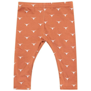 Texas Longhorns ZooZatZ Girls' All Over Joggers Baby Joggers 3/6 mo. Orange