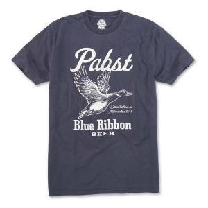 Men's American Needle Pabst Bird T-Shirt Medium Navy