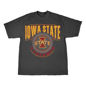 Iowa State Cyclones Blue 84 Average High T-Shirt 2XLarge Coal