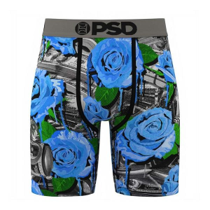Men's PSD Roses Boxer Briefs Underwear 2XLarge Rose Drippin'