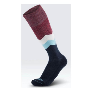 Men's Gordini Notch Ski & Snowboard Knee High Alpine Skiing Socks XLarge Red/Navy
