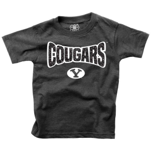 BYU Cougars Wes and Willy Team Basic Kids' T-Shirt 5 Black