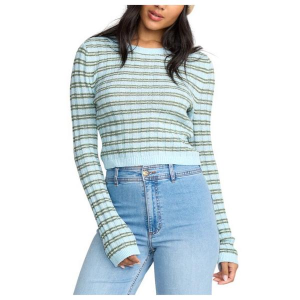 Women's Billabong Pullover Sweater Clare XLarge Misty Blue