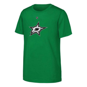Dallas Stars Genuine Stuff Primary Logo Kids' T-Shirt Large Kelly Green