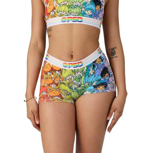 Women's PSD Rainbow Brite Boy Shorts Underwear Medium Multi
