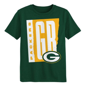 Kids' Green Bay Packers Genuine Stuff Tear It Up T-Shirt 7 Green