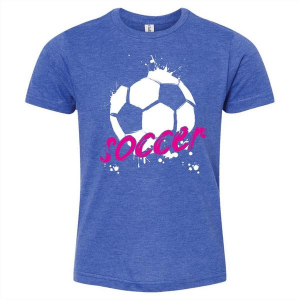 Kids' Park Bench Apparel Soccer T-Shirt Large Blue