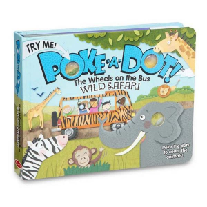 Melissa & Doug Poke-a-Dot: Wheels on the Bus Book