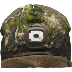 Scheels Outfitters Fleece Recharge LED Hunting Beanie One Size Camo