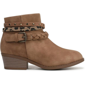 Girls' Blowfish Malibu Sierra Western Boots Casual Big 4 Tan Leopard
