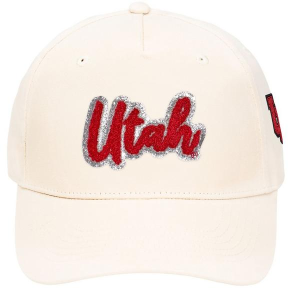 Utah Utes ZooZatZ Women's Trav Adjustable Hat One Size Sand