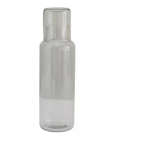 Creative Co-Op 32 oz. Glass Carafe w/ 4 oz. Drinking Glass Set