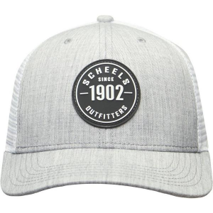 Men's Scheels Outfitters Trucker Hunting Adjustable Hat One Size Grey White