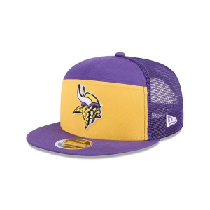 Minnesota Vikings New Era Outdoor 9Fifty Sun Hat One Size Purple