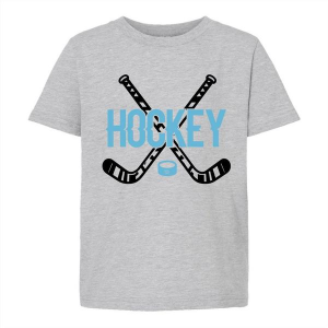 Kids' Park Bench Apparel Hockey T-Shirt Small Grey Heather