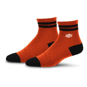 For Bare Feet Oklahoma State Cowboys Cozy Stripe Socks