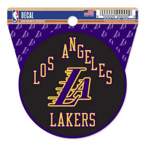 Wincraft Los Angeles Lakers 2025 City Edition Clean Cut Decal