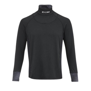 Senior CCM Pro Neck Guard Long-Sleeve Top Cut Protection Baselayer