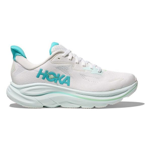 Women's HOKA Clifton 10 Running Shoes 9 Regular White/Cielo Blue
