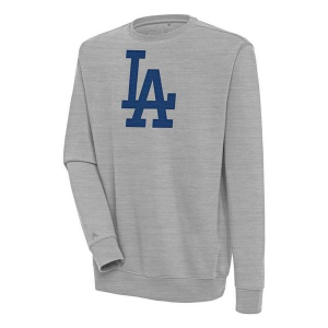 Los Angeles Dodgers Antigua Victory Crew 3XLarge Grey Heather